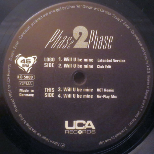 Phase 2 Phase - Will U Be Mine