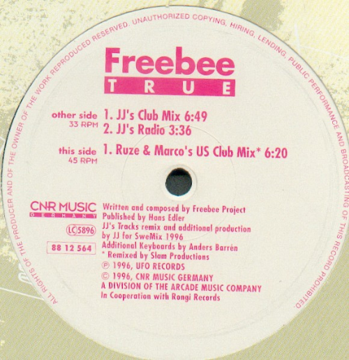 Freebee - True