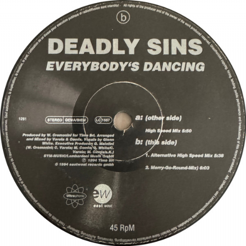 Deadly Sins - Everybodys Dancing