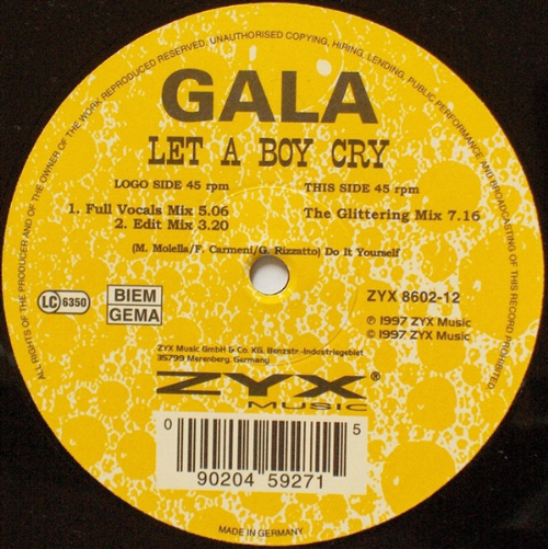 Gala - Let A Boy Cry
