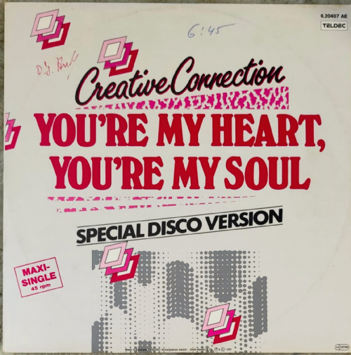 Creative Connection - Youre My Heart, Youre My Soul / Special Disco Version