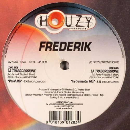 Frederik - La Trasgressione
