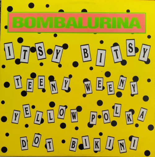 Bombalurina - Itsy Bitsy Teeny Weeny Yellow Polka Dot Bikini