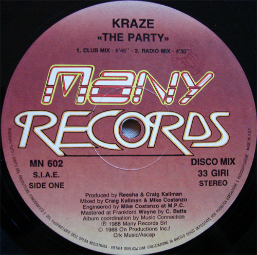 Kraze - The Party