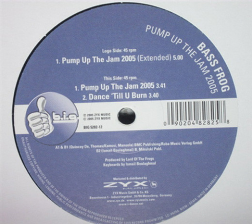 Bass Frog - Pump Up The Jam 2005