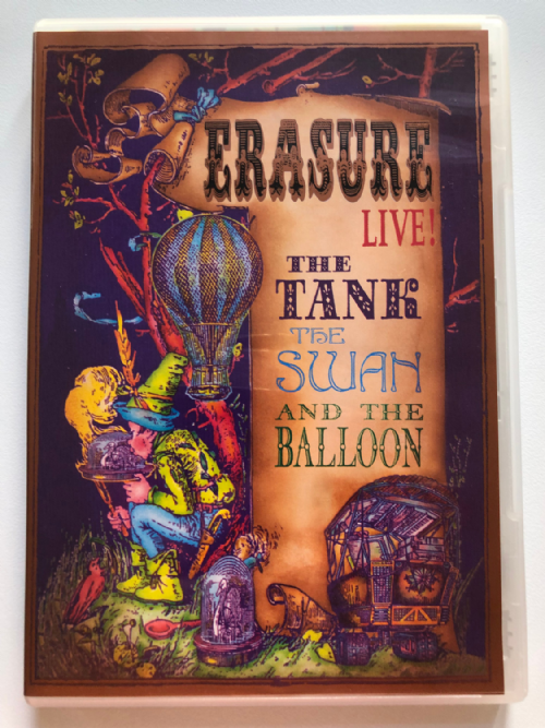 DVD Erasure - The Tank The Swan And The Balloon Live! Duplo