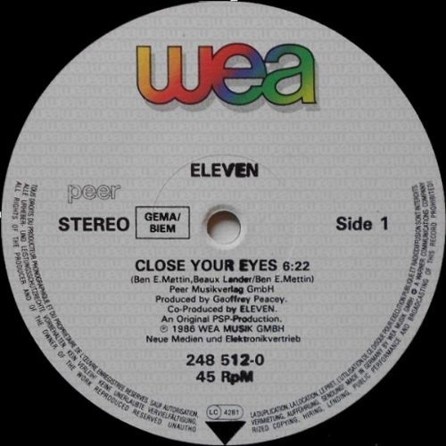 Eleven - Close Your Eyes