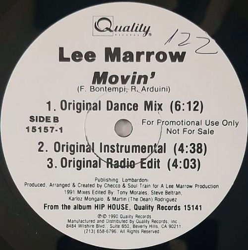 Lee Marrow - Movin
