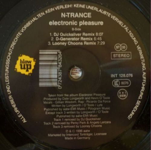 N-Trance - Electronic Pleasure