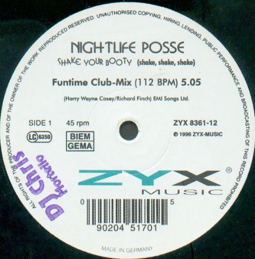Nightlife Posse - Shake Your Booty / Shake, Shake, Shake