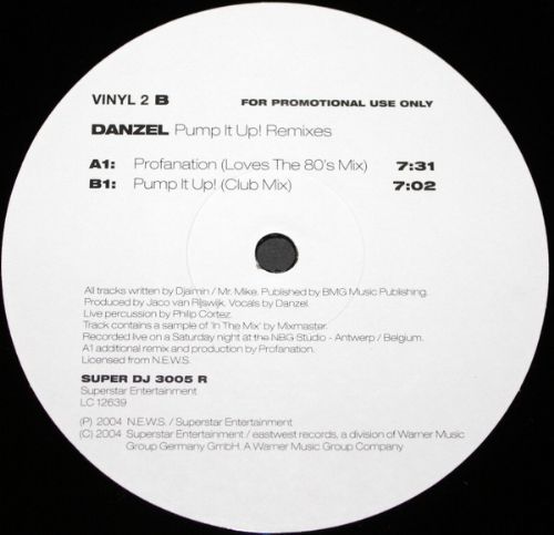 Danzel - Pump It Up / Club Mix