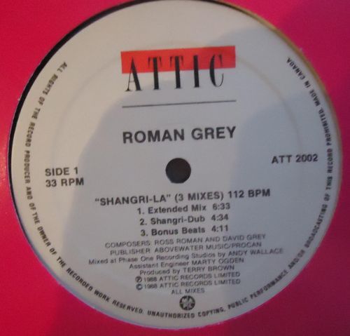 Roman Grey - Shangri-La / I B U