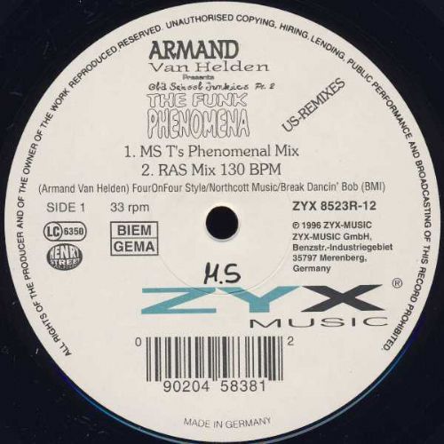 Armand Van Helden - The Funk Phenomena / US-Remixes