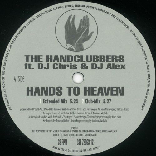 DJ Alex - Hands To Heaven