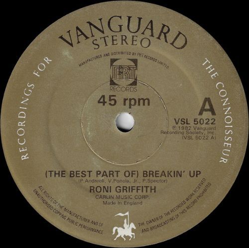 Roni Griffith - -The Best Part Of Breakin Up / Love Is The Drug