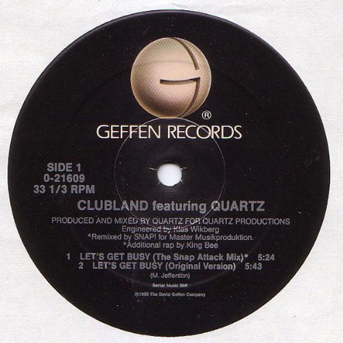 Clubland feat. Quartz - Lets Get Busy