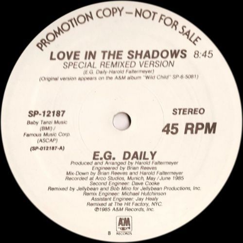 E.G. Daily - Love In The Shadows