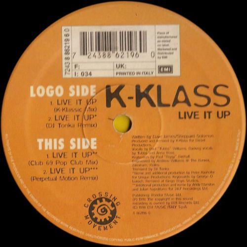 K-Klass - Live It Up