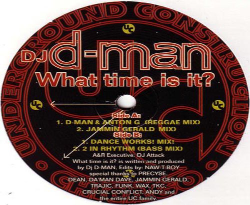 DJ D-Man - What Time Is It