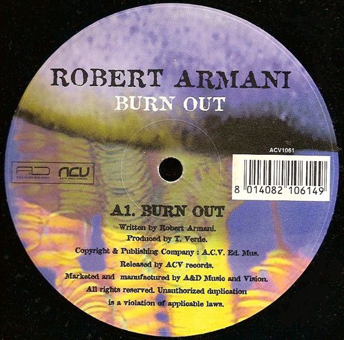 Robert Armani - Burn Out