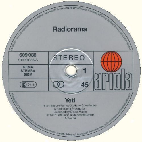 Radiorama - Yeti