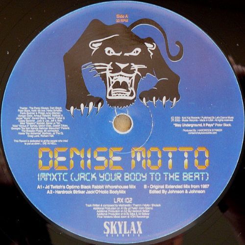 Denise Motto - I M N X T C Jack Your Body To The Beat