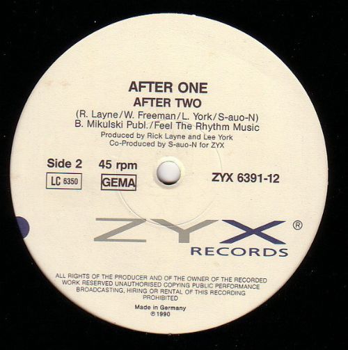 After One - Toms Diner Rap