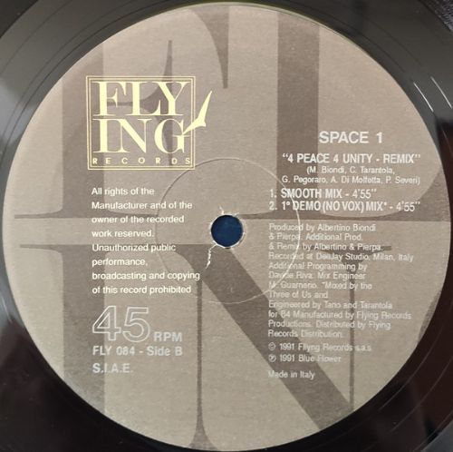 Space 1 - 4 Peace 4 Unity / Remixes
