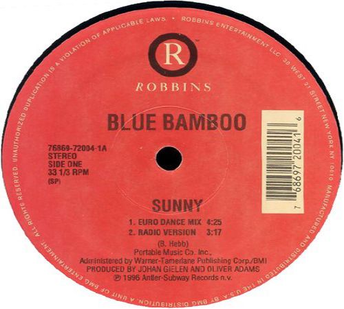 Blue Bamboo - Sunny
