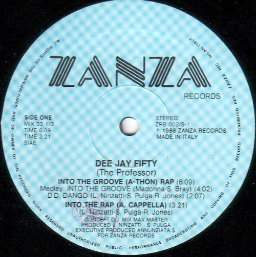 DJ Fifty - Into The Groove / A-Thon Rap