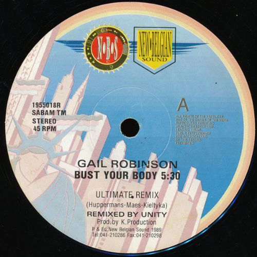 Gail Robinson - Bust Your Body / The Remixes