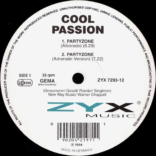 Cool Passion - Partyzone