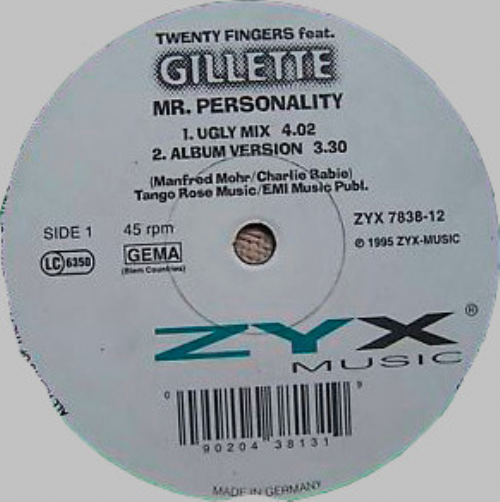 20 Fingers Feat. Gillette - Mr. Personality
