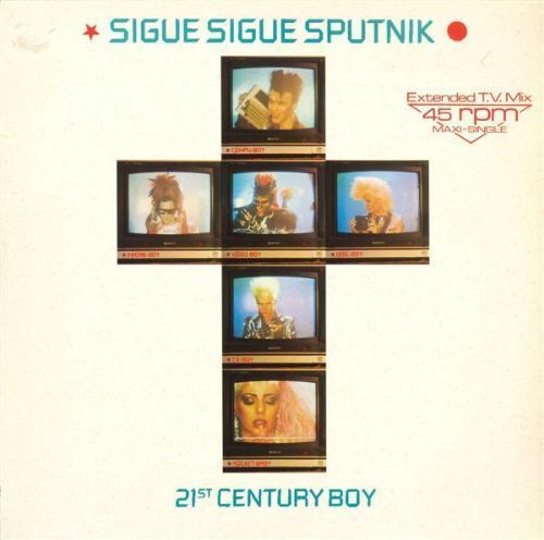 Sigue Sigue Sputnik - 21st Century Boy / Extended T.V. Mix