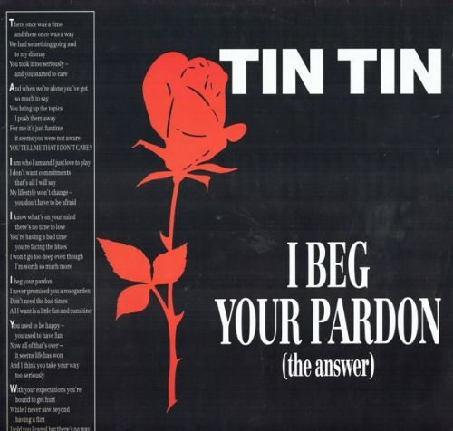 Tin Tin - I Beg Your Pardon / Kon Kan cover