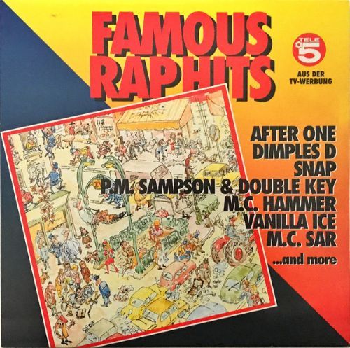 Various - Famous Rap Hits / LP Duplo