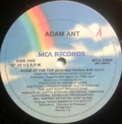 Adam Ant - Room At The Top