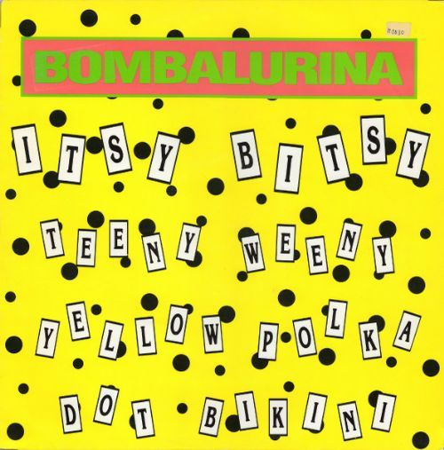 Bombalurina - Itsy Bitsy Teeny Weeny Yellow Polka Dot Bikini