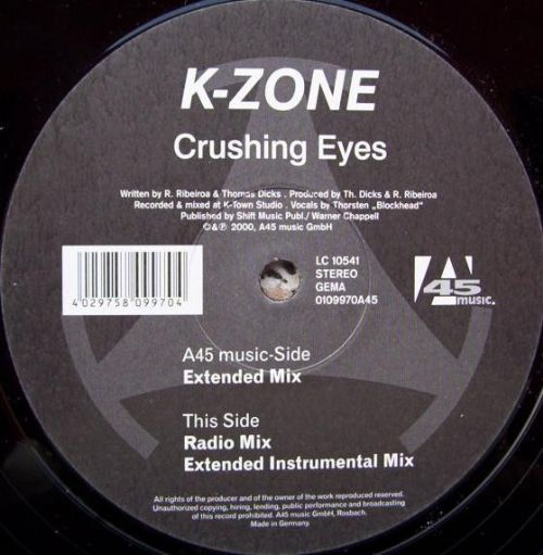 K-Zone - Crushing Eyes
