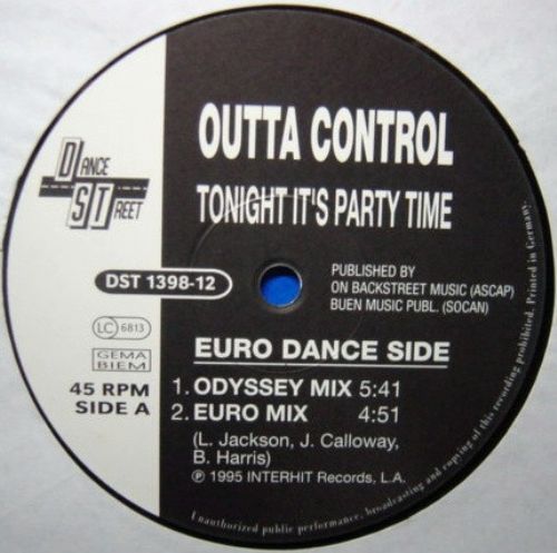 Outta Control - Tonight Its Party Time
