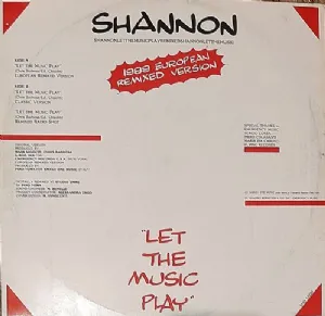 Shannon - Let The Music Play / 1989 European Remixed Version