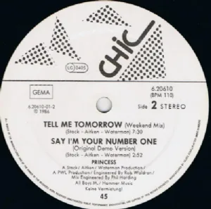 Princess - Tell Me Tomorrow