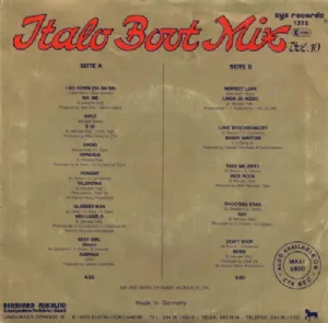 Various - Italo Boot Mix Vol. 10 / compacto 7''
