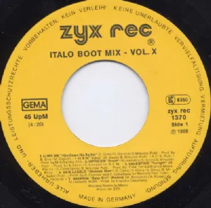 Various - Italo Boot Mix Vol. 10 / compacto 7''