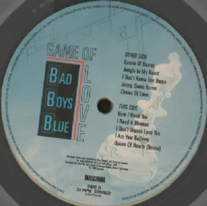 Bad Boys Blue - Game Of Love / Edi��o especial com encarte