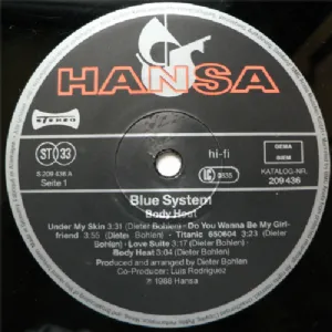 Blue System - Body Heat / LP