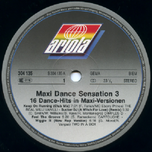 Various - Maxi Dance Sensation 3 / LP Duplo Maxi Version