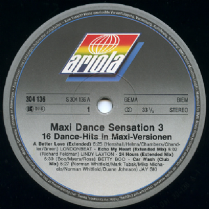 Various - Maxi Dance Sensation 3 / LP Duplo Maxi Version