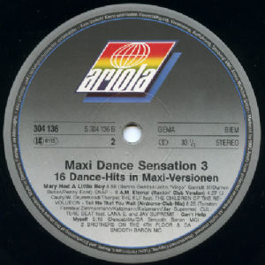 Various - Maxi Dance Sensation 3 / LP Duplo Maxi Version