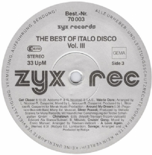 Various - The Best Of Italo Disco Hits Vol. III / LP Duplo